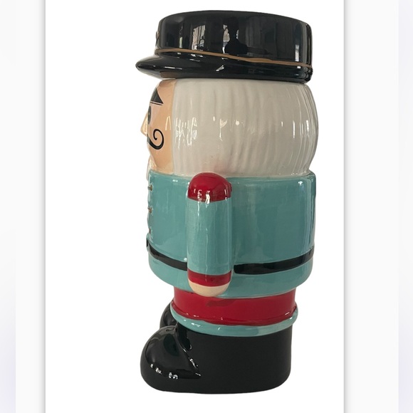 Sleigh Bell Bistro Soldier Nutcracker Collectible Cookie
Jar - Picture 5 of 7